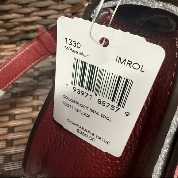 coach REMI SADDLE BAG IN COLORBLOCK (COACH 1330) - Picture 11 of 12